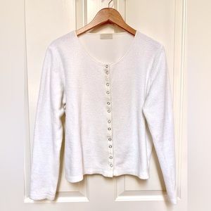 Soft cotton JJill long sleeve top